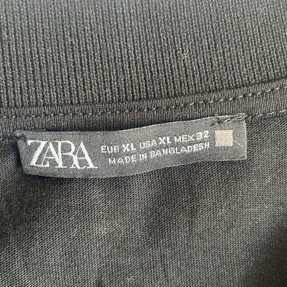 Black Zara Women’s Polo - Picture 3 of 3